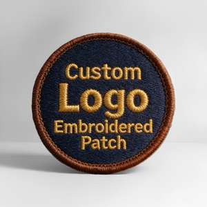 Embroidered logo <b>Patches</b>, Embroidered Fabric <b>Patches</b> embroidery Clothing for <b>Jackets</b>, Hats, and Clothing DIY Projects - Product Image 1