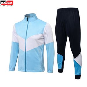 Ensemble de survêtements de football pour hommes, coupe ajustée, respirant, tissu à séchage rapide, uniforme d'équipe, commande en gros, USA - Product Image 1