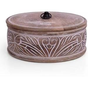 กล่องไม้ทำมือสำหรับเก็บโรตี - Product Image 6