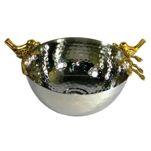 Customized Antique Fruit Bowl Cheap metal best quality fruit serving bowl Customized Fruit Servers Trays dishes and bowls