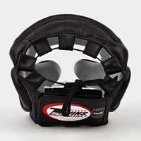 Protège-tête de boxe thaïlandaise professionnel Twins, unisexe, réglable avec fermeture auto-agrippante, en cuir véritable de haute qualité, protection transparente