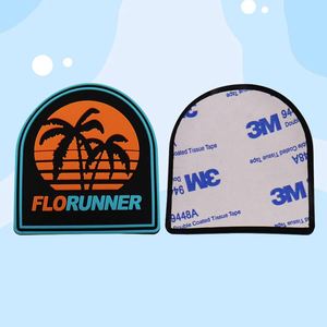 Parches de PVC personalizados con relieve, en forma de corazón, flor y pistola, para coser o pegar en bolsos y sombreros, ecológicos, sostenibles, 3D - Product Image 3