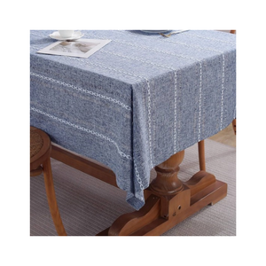 Round Printed Floral <b>Tablecloth</b> With Red Roses & Traditional Chinese PatternGOTS Certified Woven Embroidered Disposable Oilproof - Product Image 4