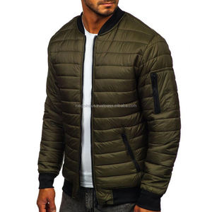 Veste d'hiver épaisse et chaude pour hommes, pour le nouvel an 2023, légère, zippée, couleur unie, rembourrée, pour un usage quotidien - Product Image 5