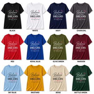 เสื้อยืดลำลองสีชมพูสำหรับผู้หญิง คอกลม แขนสั้น พิมพ์ลายตัวอักษร ผ้าฝ้าย 100% ระบายอากาศได้ดี ทรงเข้ารูป สำหรับฤดูใบไม้ผลิและฤดูร้อน - Product Image 4