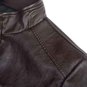 Chaqueta de Cuero para Hombre de Primera Calidad al Mejor Precio, Chaqueta de Cuero de Alta Calidad, Chaqueta de Cuero Cómoda para Invierno en Venta - Product Image 4