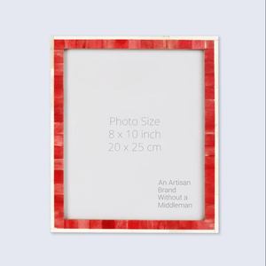 Marco de fotos artesanal con incrustaciones de hueso al por mayor - Product Image 3