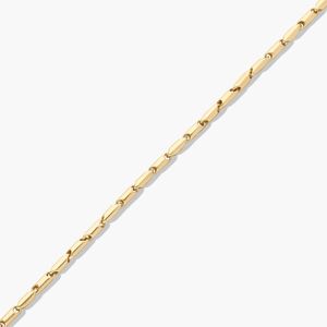 Golden Hour Polished Fancy Link Diamond Accents Luxury Women's <b>Bracelet</b> in Yellow Gold - Product Image 5
