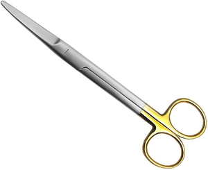 Tijeras Mayo Profesionales, Instrumento Quirúrgico de Acero Inoxidable, Resistentes, Rectas y Curvas, para Uso Médico - Product Image 2