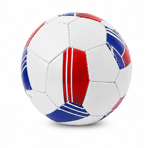 Ballon de football Power Hint taille 5, professionnel, léger, durable, pour l'entraînement, emballage gonflé, blanc, bleu, rouge, cuir PU de haute qualité - Product Image 2