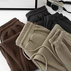 Sports High Quality Cotton Heavy Weight Men Sweat Pants Trousers Plain Fleece Men's Cotton <b>Oversized</b> <b>Joggers</b> Sweatpants - Product Image 2