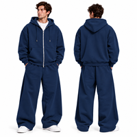Offre Spéciale : Ensemble Survêtement Homme Haut de Gamme – Hoodie Oversize et Pantalon de Survêtement Ample en Molleton Lourd – Ensemble Deux Pièces Pull à Capuche et Pantalon de Jogging pour Homme