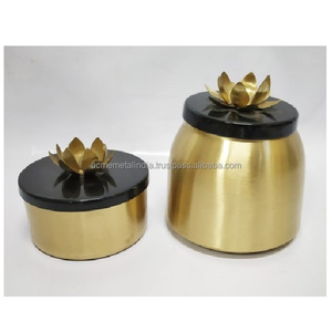 Brass Candle Holder with Black Finished Perfect for Weddings and Christmas Decor - Product Image 4