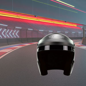 Casco Abierto 3/4 de Material Compuesto para Equipo de Carreras, Homologado por OEM FIA 8859 2015 y SNELL SA2020, Preparado para Sistema HANS, con Logotipo Personalizado, Tallas 3XS a XXL - Product Image 1