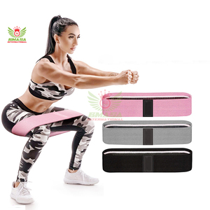 Set de Bandas de Resistencia para Entrenamiento de Cadera para Mujeres, Bandas Elásticas Anchas Antideslizantes para Ejercicios de Glúteos, de Poliéster Resistente - Product Image 6