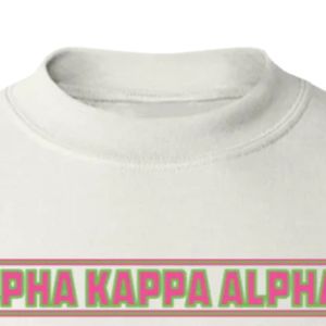 Sweat-shirt blanc à col rond AKACrewneck, manches longues, poignets côtelés, imprimé graphique, décontracté, pour femme, à porter tous les jours, haut confortable 1908 - Product Image 5