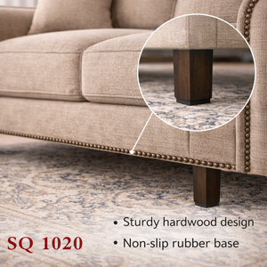 Modern Square Wooden Furniture Legs Solid Wood Tall <b>Sofa</b> Feet Replacement for Couch Chair Cabinet Bench Dresser <b>Bed</b> - Product Image 1