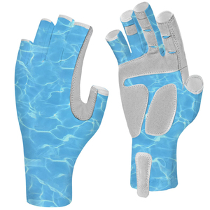Guantes de Pesca Profesionales de Color Sólido, Material PU Antideslizante, Compatibles con Pantalla Táctil, Unisex, de la Mejor Calidad - Product Image 2