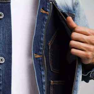 แจ็คเก็ตฤดูหนาวผู้ชาย แจ็คเก็ตยีนส์แฟชั่นสไตล์สตรีทแวร์ แจ็คเก็ตยีนส์ผู้ชายแบบสั่งทำ ผลิตจำนวนมาก แจ็คเก็ตยีนส์ผู้ชาย - Product Image 2