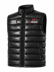 Men <b>Women</b> Breathable Zipper Puffer Vest Custom Logo Warm Lightweight Sleeveless Winter Outdoor Clothing - Product Image 1