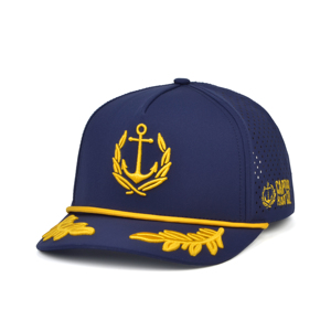 Rope <b>Hats</b> with Custom Logo Custom 3D Embroidered <b>Hats</b> 5 Panel Perforated <b>Hat</b> Performance Rope Cap Waterproof Sports Caps for - Product Image 6