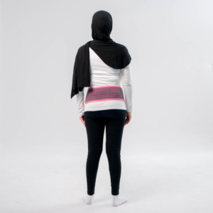 Ceinture de grossesse de qualité supérieure avec double velcro robuste et matière respirante et élastique : confortable et sûre pour les femmes enceintes - Product Image 6