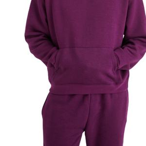 Ensemble de survêtement de sport pour homme, couleur unie, logo personnalisé, jogging, ensemble de survêtement uni, 2026 - Product Image 3