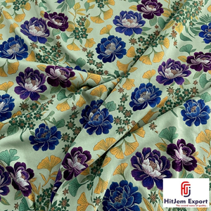 Tela de Poliéster Estampada Digital Personalizada, Material Suave para Prendas de Moda, Vestidos y Textiles para el Hogar - Product Image 6