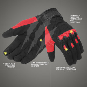 Guantes Urbanos de Cuero de Diseño Personalizado, Estilo Nuevo, Fabricantes Profesionales de Guantes Urbanos - Product Image 5