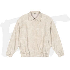 Veste d'hiver imperméable écologique avec logo personnalisé, streetwear bomber OEM de haute qualité, fermeture éclair, 100% polyester, vêtements pour hommes - Product Image 1