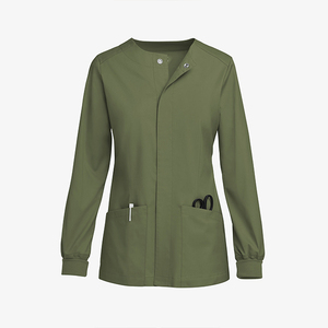 Vente Chaude Prix Usine Blouson d'Infirmière Femme Tendance Personnalisable Logo Uni Vente en Gros Vêtements d'Hiver Blouses Médicales Femme - Product Image 2