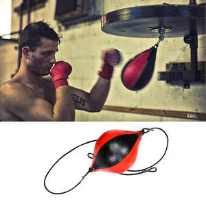Custom Leather <b>Boxing</b> Speed <b>Ball</b> PU Speed Bag for MMA <b>Boxing</b> Kickboxing Training Manufacturer - Product Image 5