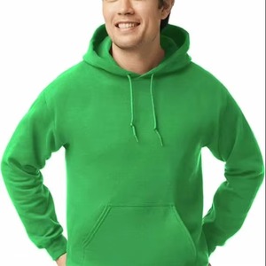 High Quality 400g Fleece Cotton Thick Blank Plain Heavyweight Oversized Pullover <b>Hoodies</b> No <b>String</b> Unisex Custom Logo Plus Men's - Product Image 4