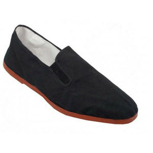 Zapatos Unisex Negros de Tela para Artes Marciales, Calzado Plano Cómodo para Entrenamiento y Práctica - Product Image 4