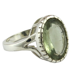 ¡Diseño suave! Anillos de plata de ley 925 con bisel de cuarzo ahumado marrón ovalado, diseño exclusivo, joyería de plata 925 - Product Image 1