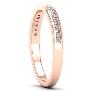 Anillos de Regalo de Boda REYES de Diseño Original con Piedra Moissanita en Plata de Ley 925 para Mujer, Joyería Fina con Certificación GRA - Product Image 3