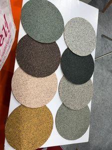 กรวดกรวดกลมสีดำลายจุดสีน้ำเงินสำหรับทาสีผนังแบบมีพื้นผิว - Product Image 6