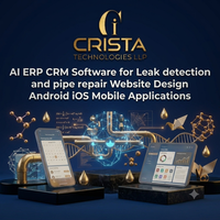 AI ERP CRM Software for Leak detection and pipe repair Website Design Android iOS Mobile Application WordPress Shopify eCommerce