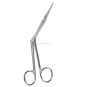 Ciseaux chirurgicaux Heymann 6.75 à lames arrondies et angulées, en acier inoxydable allemand, certifiés CE ISO, autoclavables, ensemble d'instruments OEM ODM - Product Image 5
