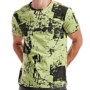 เสื้อยืดกีฬาผู้ชายแบบซับลิเมชั่น แห้งเร็ว ระบายอากาศได้ดี ผลิตจากโพลีเอสเตอร์ รับผลิตแบบ OEM ODM ขายส่งจากโรงงาน - Product Image 1