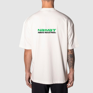 เสื้อยืดคอตตอนแท้ คอกลมเล็ก ทรงใหญ่ หนานุ่ม สไตล์ฮิปฮอป ทรงบ็อกซี่  ไซส์ใหญ่พิเศษ  เสื้อยืดครอปผู้ชาย - Product Image 3