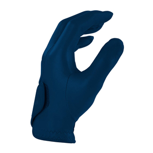 Gants en cuir bleus pour hommes, longueur poignet, respirants, non doublés, style uni, usage quotidien, printemps automne - Product Image 4