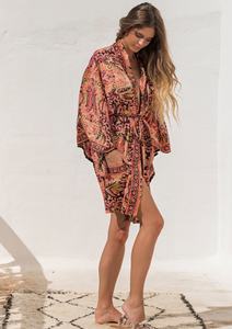 Kimono de seda para mujer, para verano - Product Image 4