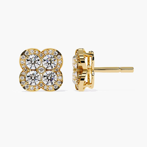 Fashion Lab Created Diamond <b>Earrings</b> VVS1 F Color Cut IGI Certified Elegant Stud <b>Earrings</b> Women Engagement Party Jewelry Gift - Product Image 4