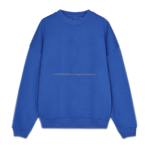 เสื้อสเวตเตอร์คอกลมแขนยาวสำหรับผู้ชายเสื้อสเวตเตอร์ระบายอากาศได้ดีผ้าคอตตอนมีฮู้ดสำหรับ100% - Product Image 1