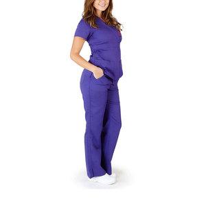 Ensemble d'uniformes médicaux en tissu durable Solid Trader pour cliniques dentaires et centres de santé – Uniforme d'hôpital à mouvement facile - Product Image 3