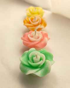 Velas Decorativas de Parafina Hechas a Mano para Aromaterapia, Regalos para Festivales, Regalos Corporativos, Precio al por Mayor, Velas Flotantes con Flores - Product Image 5