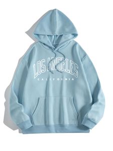 Sudadera con Capucha Blanca para Mujer, Estampado de Personajes, Manga Larga, Tejida, Estilo Dulce, Ropa de Primavera - Product Image 4