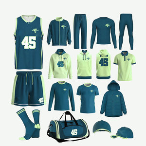 Tenues de basket-ball pour hommes 100 % polyester, ensembles d'uniformes d'équipe, ensembles d'uniformes de basket-ball à vendre - Product Image 1