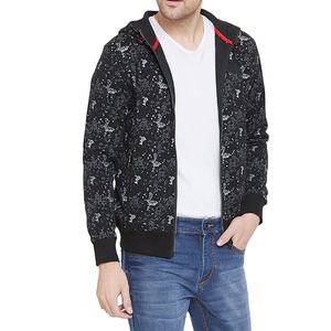 Fabricants personnalisés tissu épais coupe et couture fermeture éclair Vintage broderie Patch hommes acide lavage fermeture éclair à capuche 2026 - Product Image 1